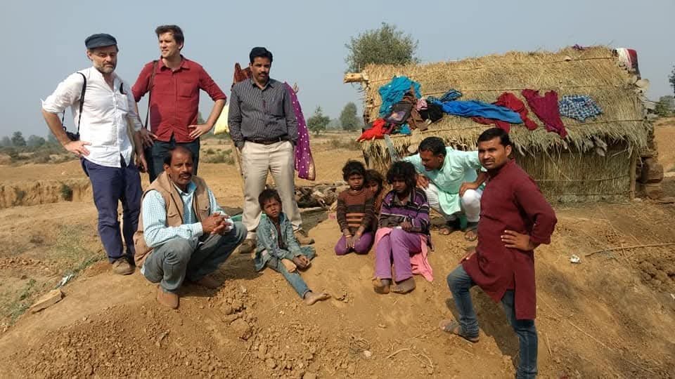 Children learning together at a Manav Jeevan community care centre